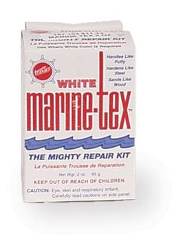 Travaco White Marine Tex Repair2 oz. Kit, 3011-U