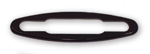Cleat Bezel for Slimline Pull-up Cleat6" PolishedAnodized Colors sp order for addl charge