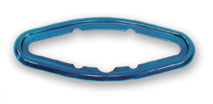 Cleat Bezel for Accon Pop-up Cleat6" Perma Coat Teal