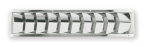 Stainless Louvered Vent, 10 slot