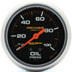 Auto Meter Pro Comp Liquid Filled2 5/8" Oil Pressure 100 PSI
