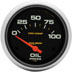 Auto Meter Pro Comp2 5/8" Oil Pressure 100 PSI
