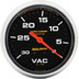 Auto Meter Pro Comp Liquid Filled2 5/8" Vacuum 30 " Hg
