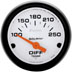 Auto Meter Phantom Series2 1/16" Differential Temperature 250 F