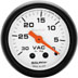 Auto Meter Phantom Series2 1/16" Vacuum 30" hg