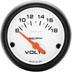 Auto Meter Phantom Series2 1/16" Voltmeter 8-18 volts