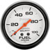Auto Meter Phantom Series2 5/8" Fuel Pressure 100 PSI