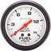 Auto Meter Phantom Series2 5/8" Fuel Press w/Isolater 15 PSI