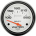 Auto Meter Phantom Series2 5/8" Water Temperature 250 F