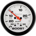Auto Meter Phantom Series2 5/8"  30-30 Boost / Vacuum w/peak memory & warning