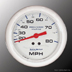 Auto Meter Pro-Comp Marine White80 MPH Pressure Speedometer 3 3/8Free Freight in U.S.