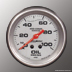 Auto Meter Pro Comp Marine Ultra Lite Silver2 5/8" Oil Pressure 100 PSI mechanicalFree Freight in U.S.