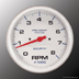 Auto Meter Pro-Comp Marine White 5" 8000 RPM Tach, Standard IgnitionFree Freight in U.S.