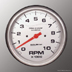 Auto Meter Pro-Comp Marine Ultra Lite Silver5" 10000 RPM, OutboardFree Freight in U.S.