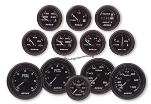 Speedometer, Pressure, 80 MPH, BlackCloseout Limited Quantity On Sale