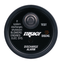 Fireboy Discharge Alarms, Warning Lights, Second Station Display